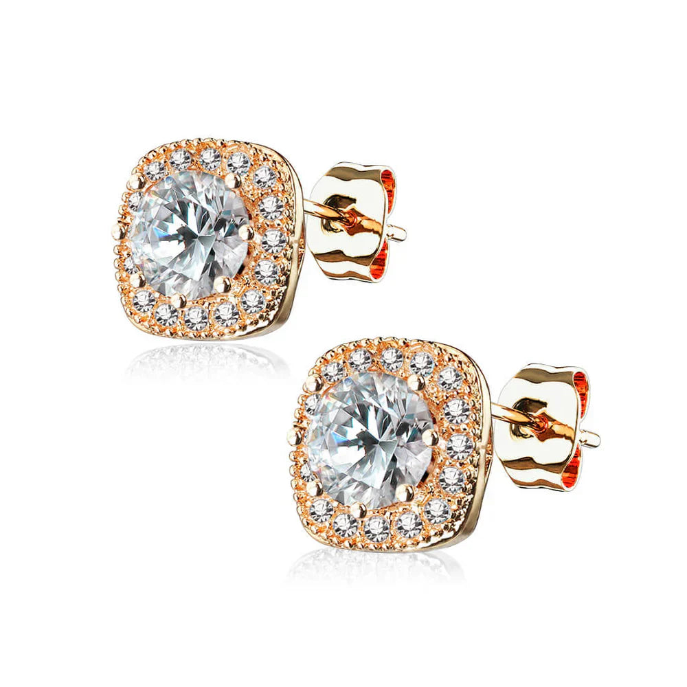 Glennis ørering | Rosaguld