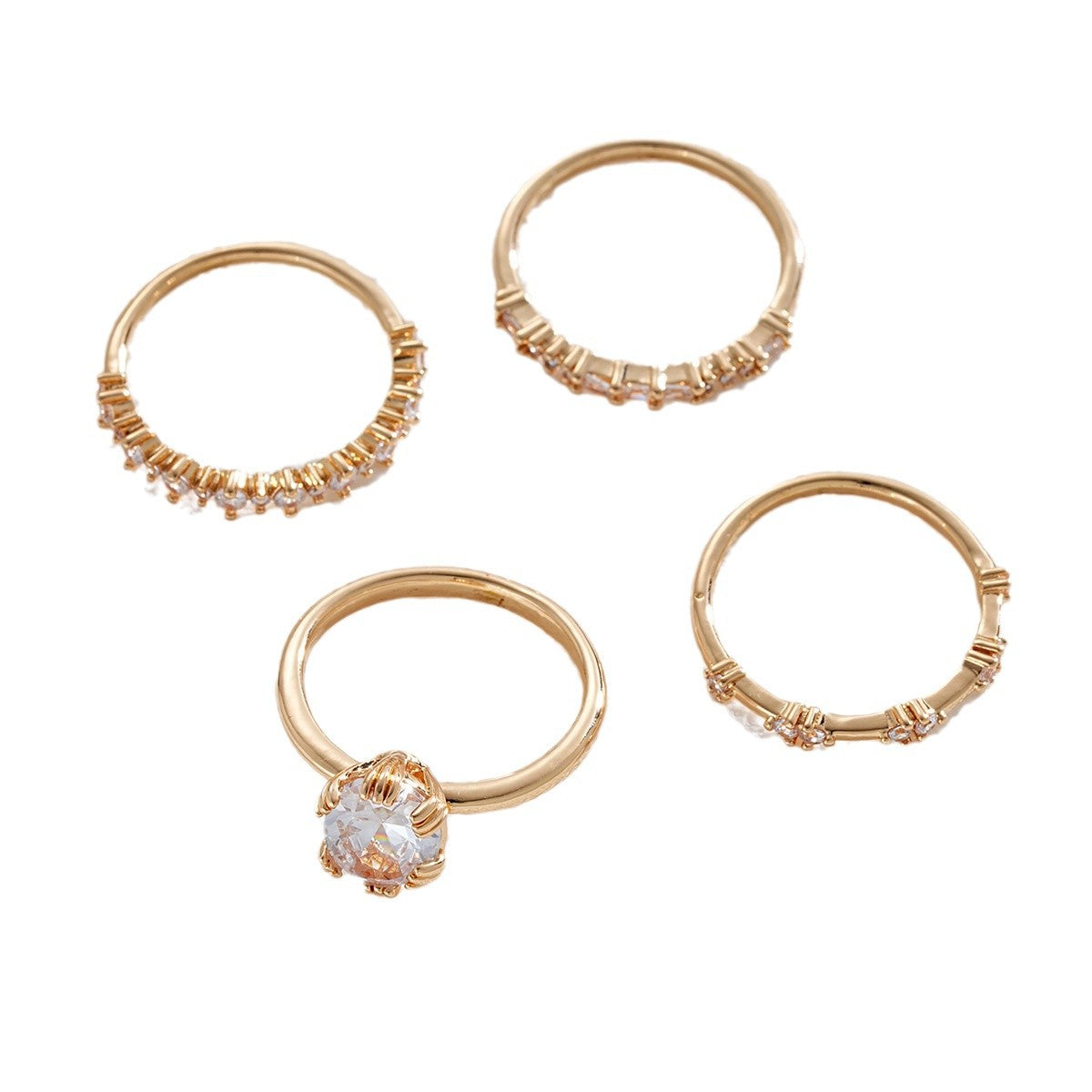Solène Viremont ringsæt | Guld