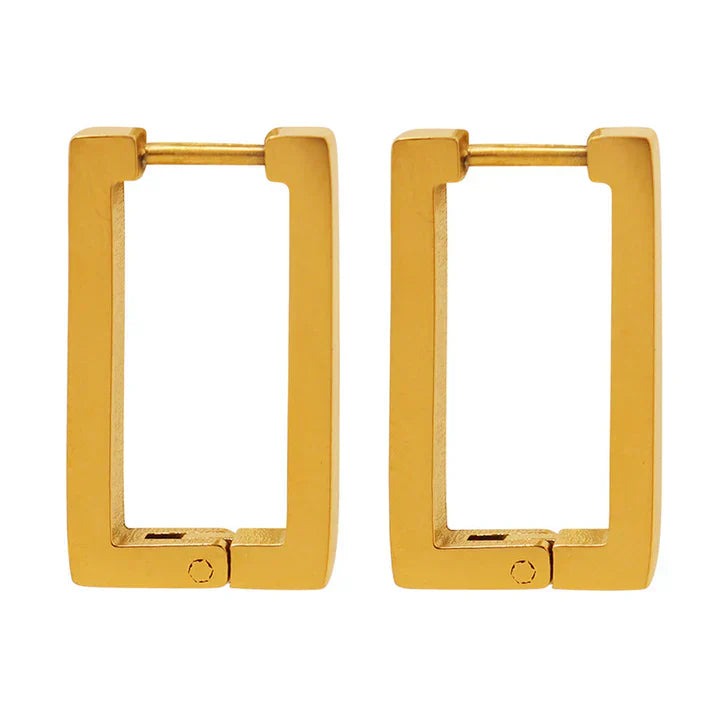 Terrafin Geometrica øreringe | Guld