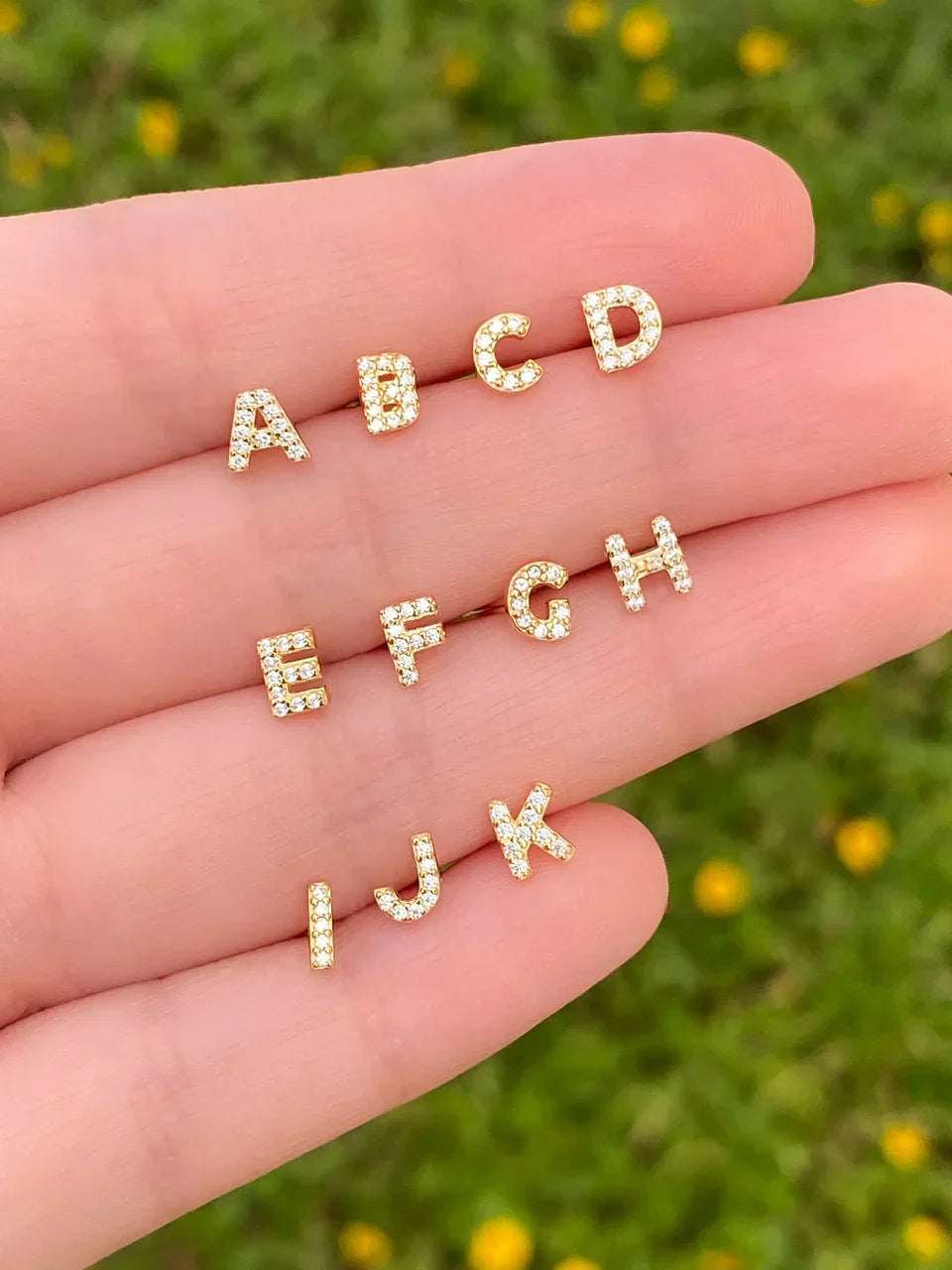 Initial-ørering | Guld