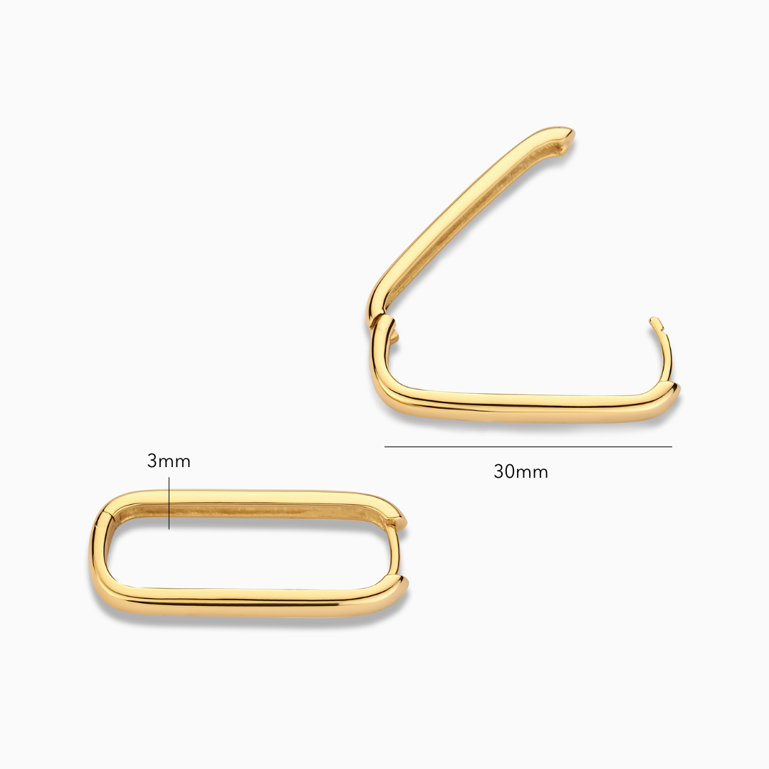 Store Icon-hoops | Guld