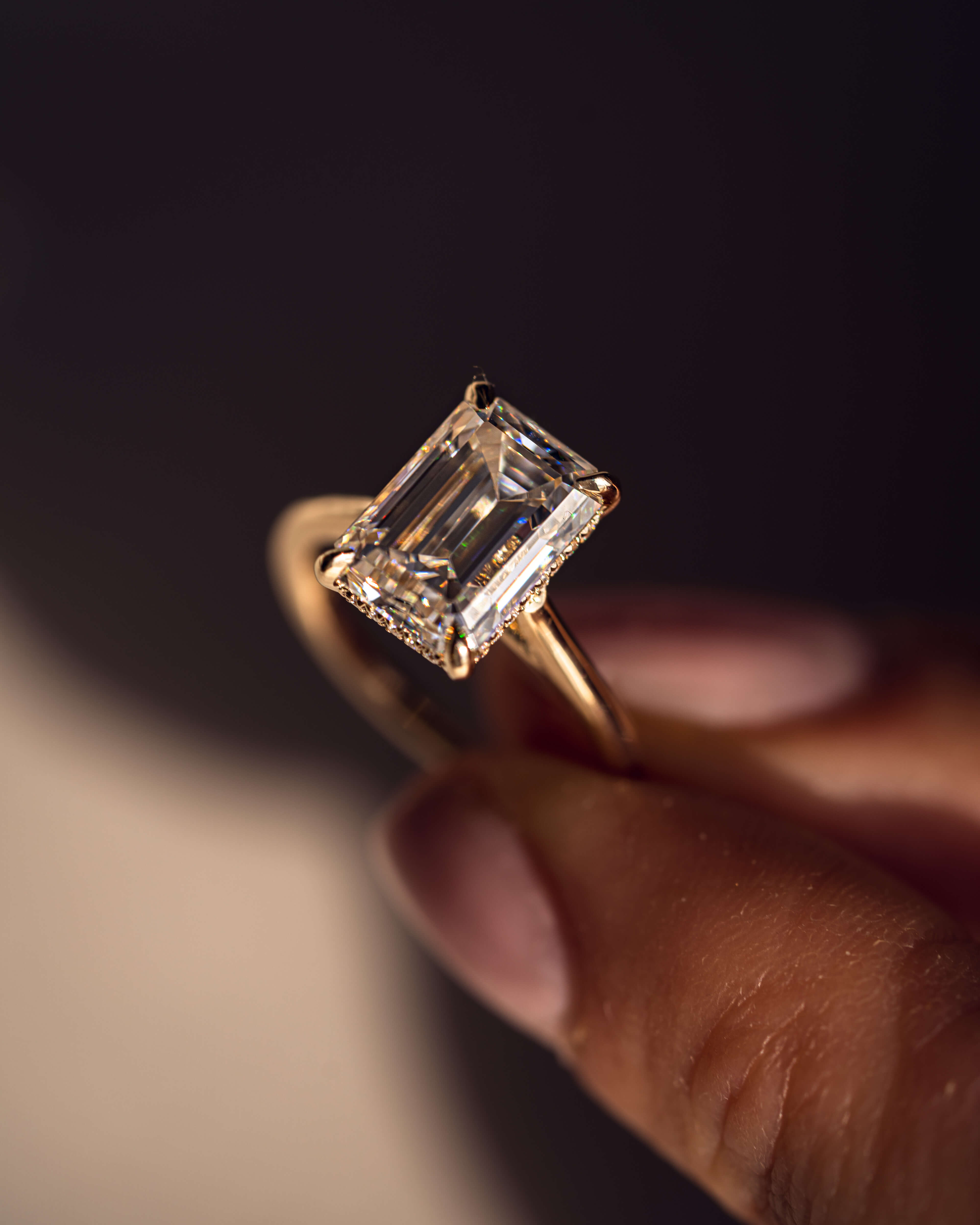 Caroline – Smaragd | Guld
