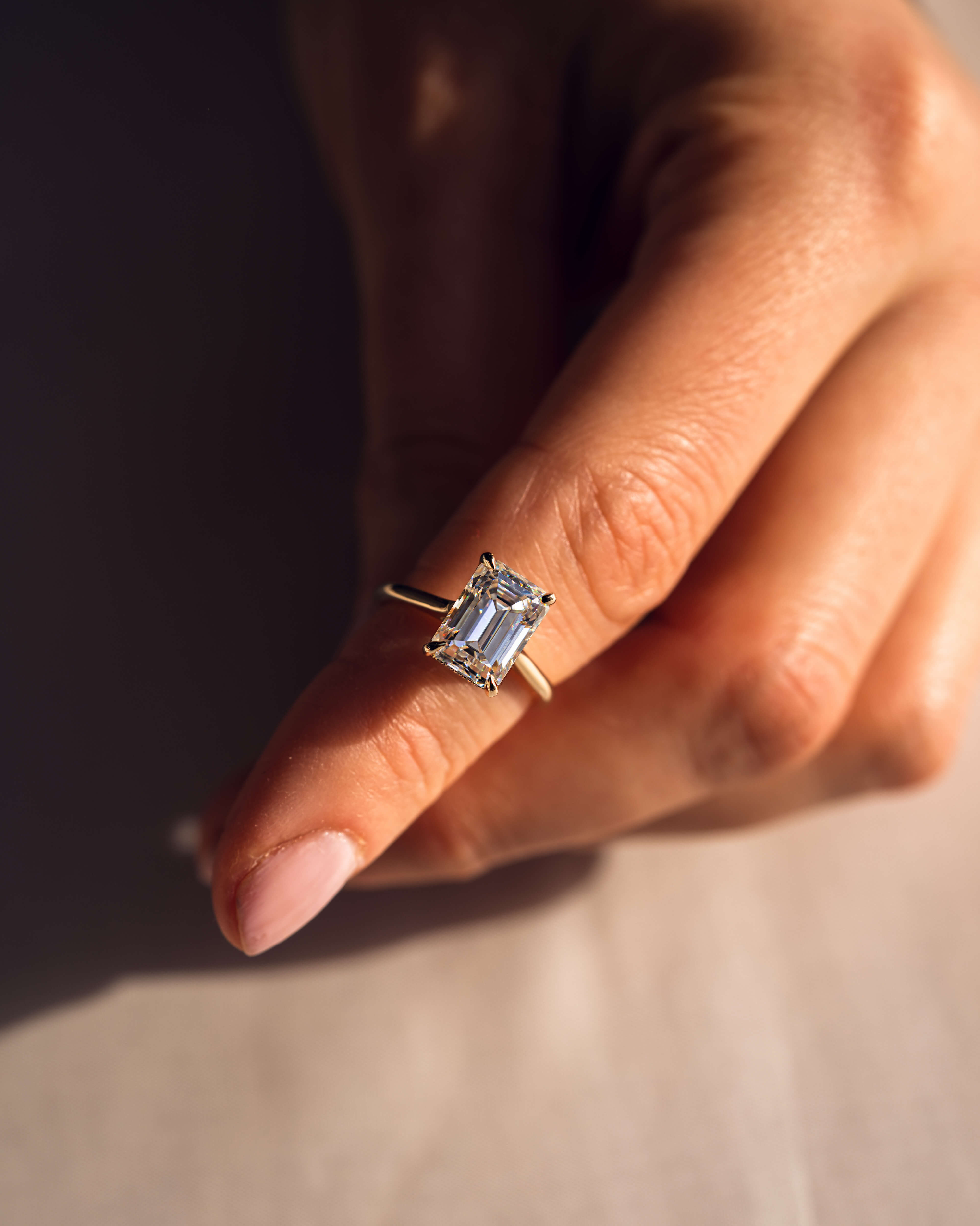 Caroline – Smaragd | Guld