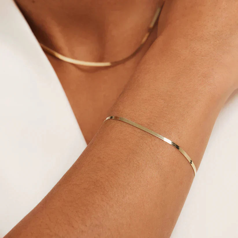 Soleil Serpent armbånd | Guld