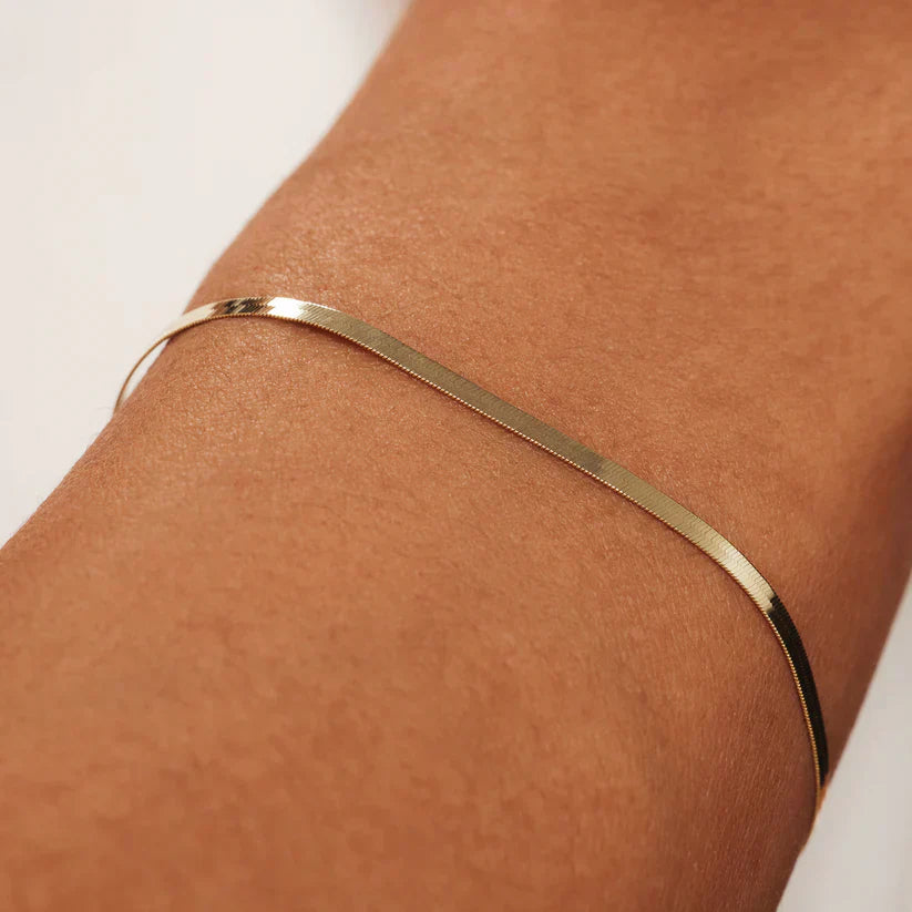 Soleil Serpent armbånd | Guld