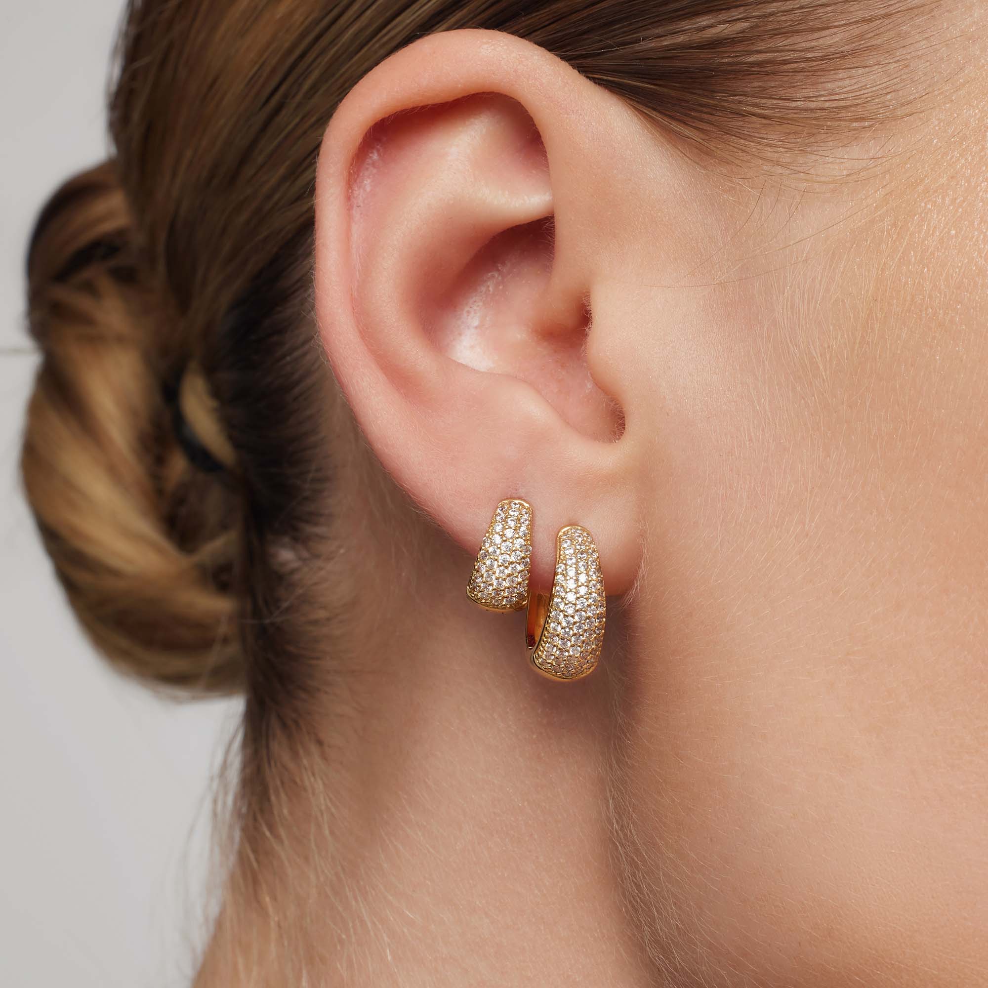 Jules hoops | Guld