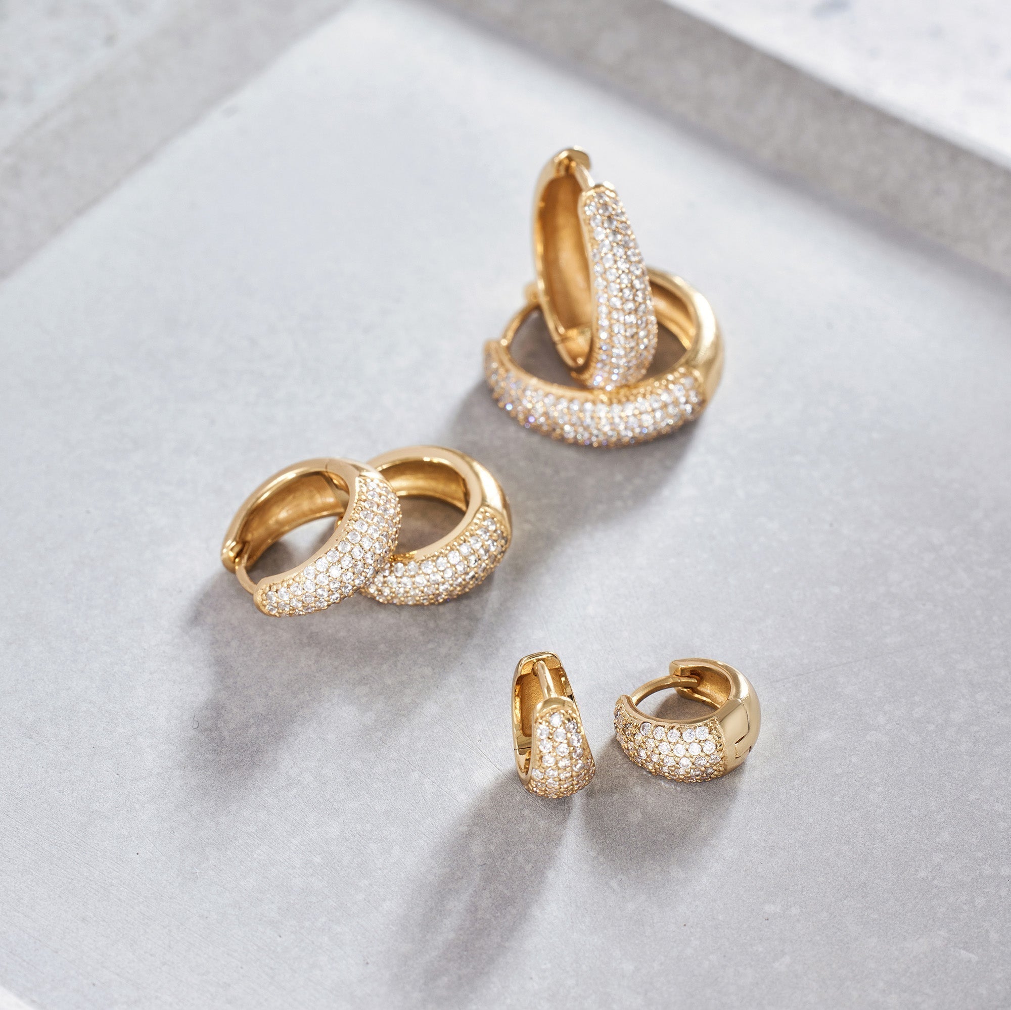 Jules hoops | Guld