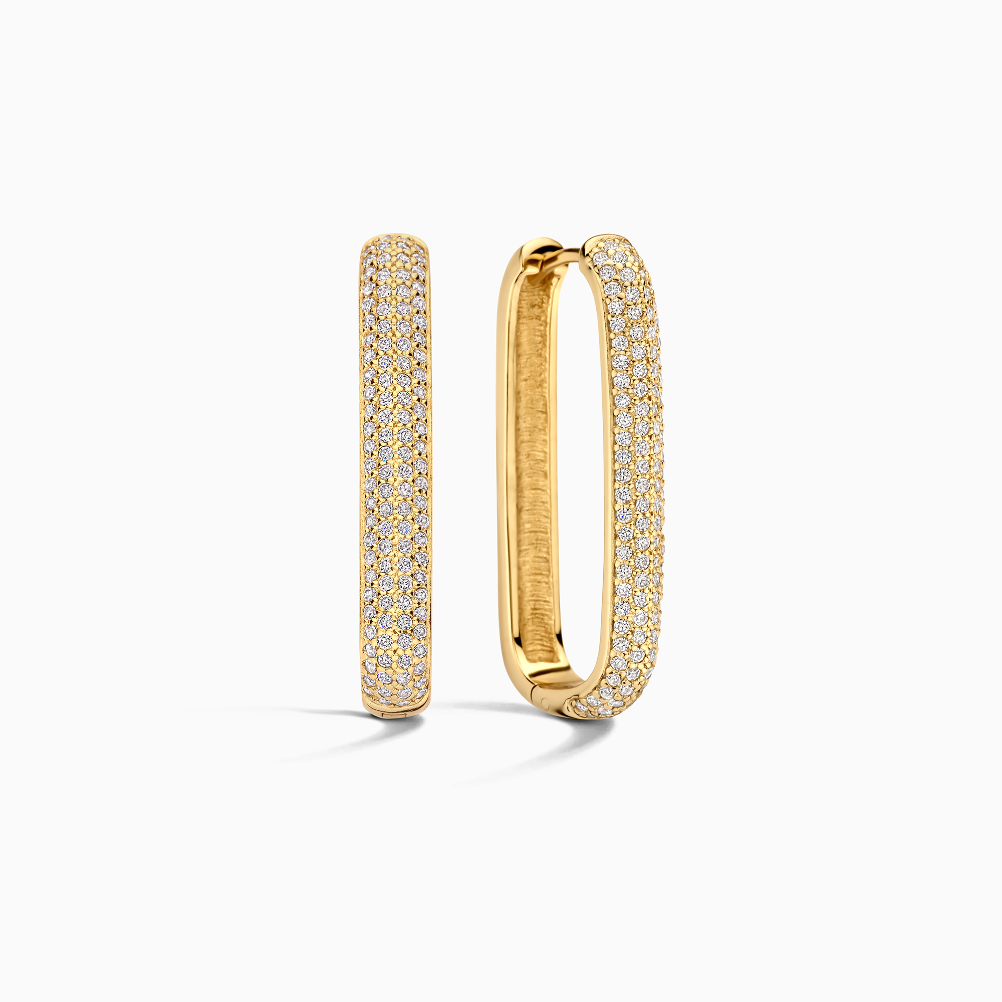 Store Icon Pavé-ring | Guld