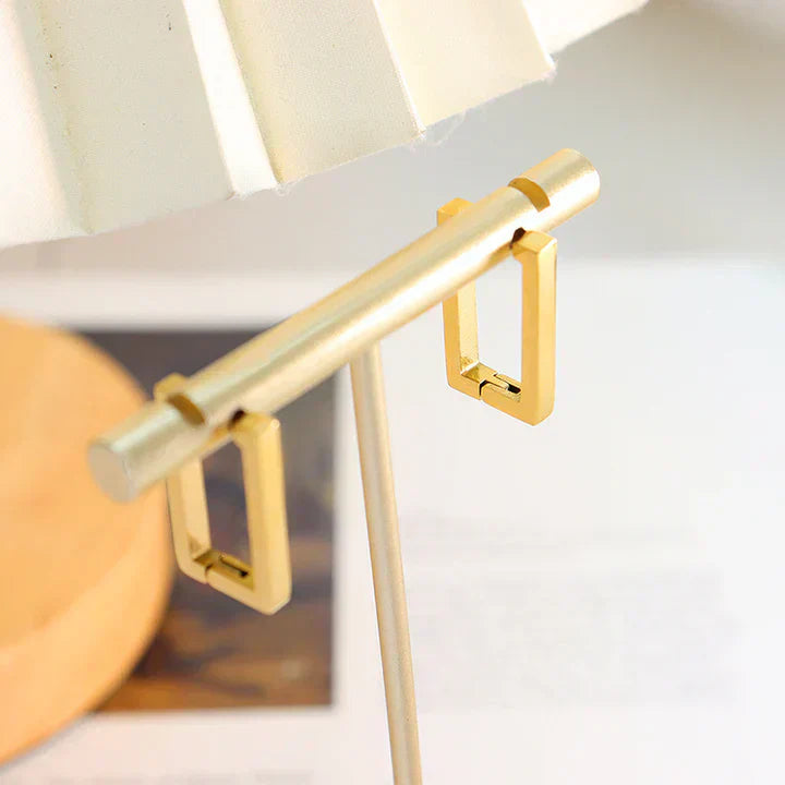 Terrafin Geometrica øreringe | Guld