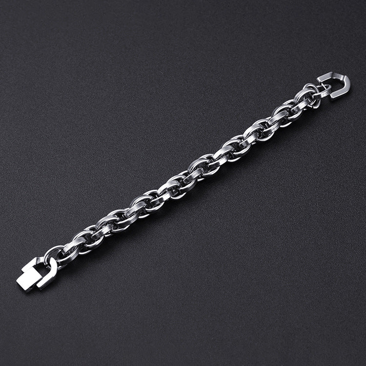 Riven Knox armbånd | Hvidguld
