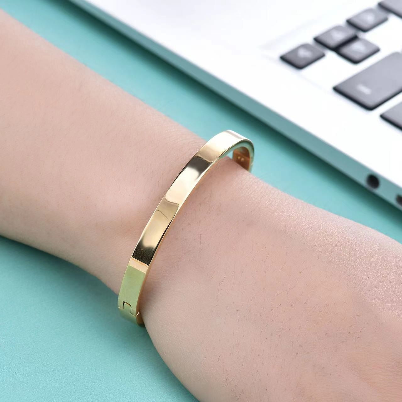 Nadina Valerio Armbånd | Guld