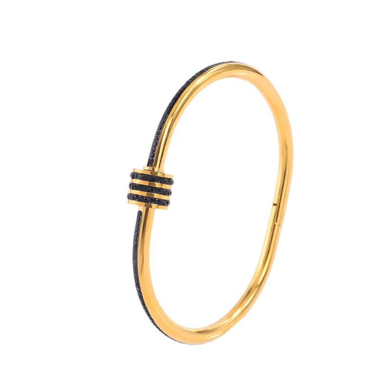 Tessandra Virelli armbånd hvid | guld
