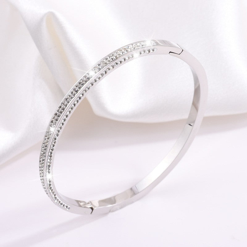 Avelina Rosanelli armbånd | Hvidguld