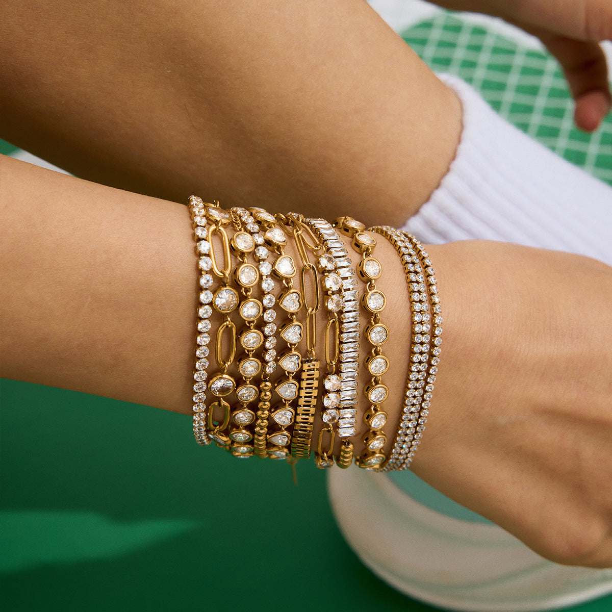Sola Maroux Armbåndssæt | Guld