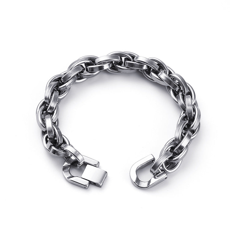 Riven Knox armbånd | Hvidguld