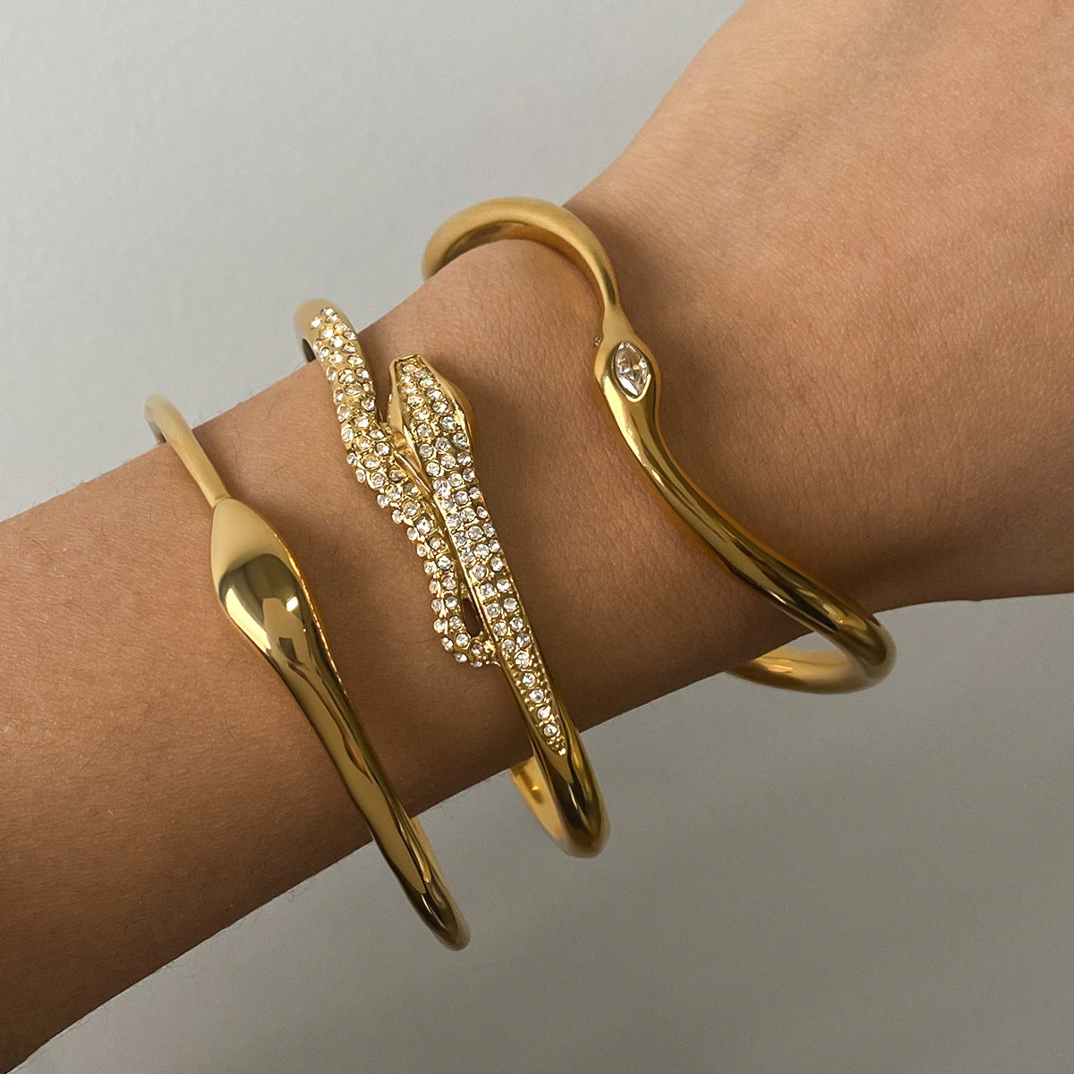 Cassian Veyne Armbåndssæt | Guld